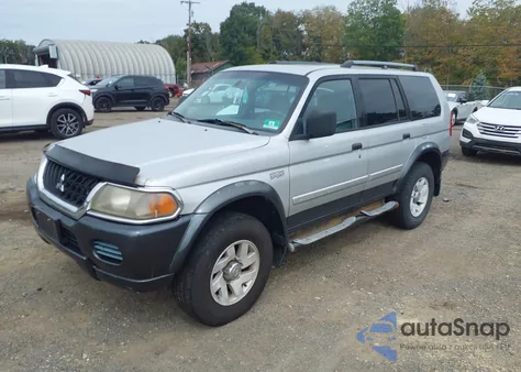 2002 Mitsubishi Montero Sport Xls from USA, damaged, VIN JA4MT31R22J040076